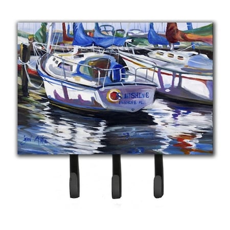 Jensendistributionservices Sunshine Sailboat Leash & Key Holder MI1720998